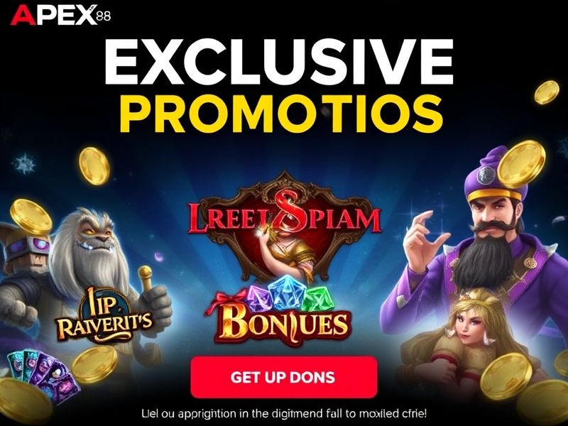 Experience the thrill of online gambling at apexgaming88.com. Discover top-rated casino games, live betting options, sports wagers, and exclusive promotions. Trusted by players worldwide for secure and entertaining gaming experiences.