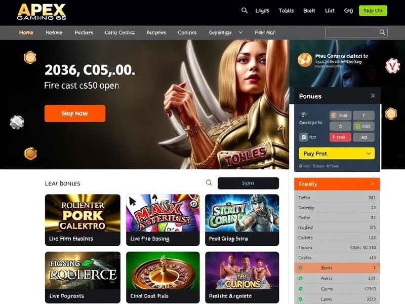 Experience the thrill of online gambling at apexgaming88.com. Discover top-rated casino games, live betting options, sports wagers, and exclusive promotions. Trusted by players worldwide for secure and entertaining gaming experiences.